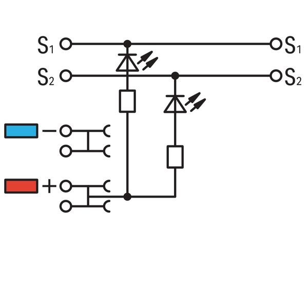 3-conductor sensor terminal block LED (yellow) for NPN-(low-side) swit image 4