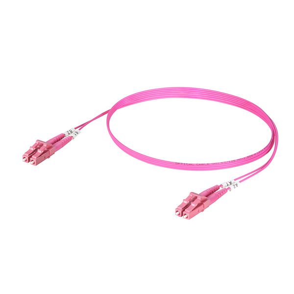 (Assembled) Fibre-optic data cable, ZIPCORD, LC-Duplex IP 20, LC-Duple image 1