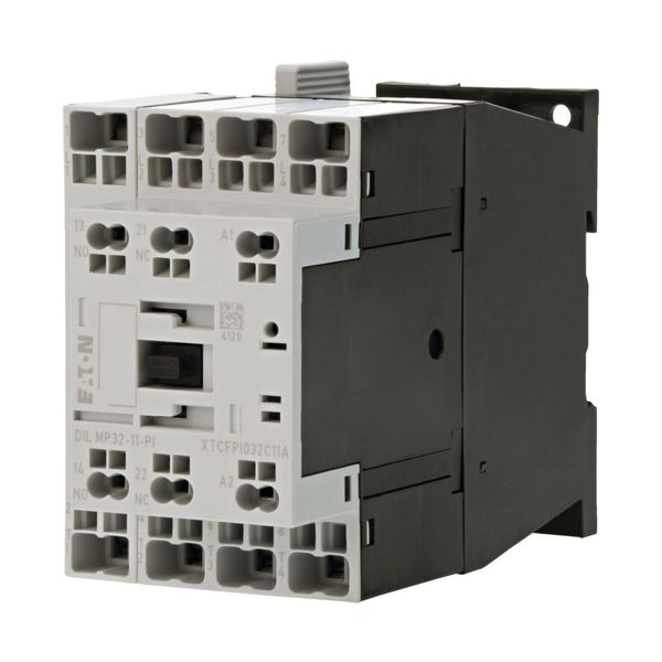 Contactor, 4 pole, AC operation, AC-1: 32 A, 1 N/O, 1 NC, 220 V 50/60 Hz, Push in terminals image 20