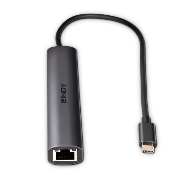 USB 3.2 Gen 2 Type C Hub & Gigabit Ethernet Converter 3 Port USB Type A & Type C Hub & Gigabit Ethernet Connection for USB Type C computers image 2