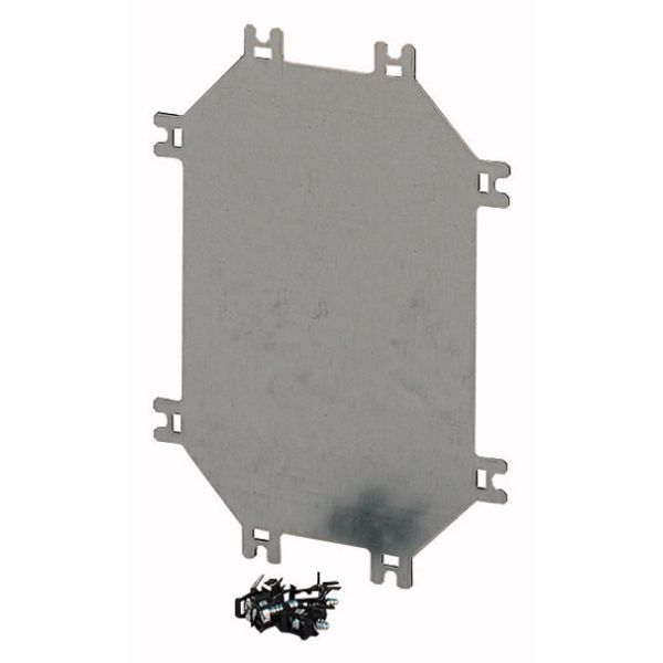 Mounting plate, steel, galvanized, D=3mm, for CI23 enclosure image 1