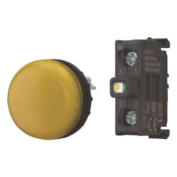 M22-L-Y-LEDC-BVP Eaton Moeller® series M22 Indicator light image 1