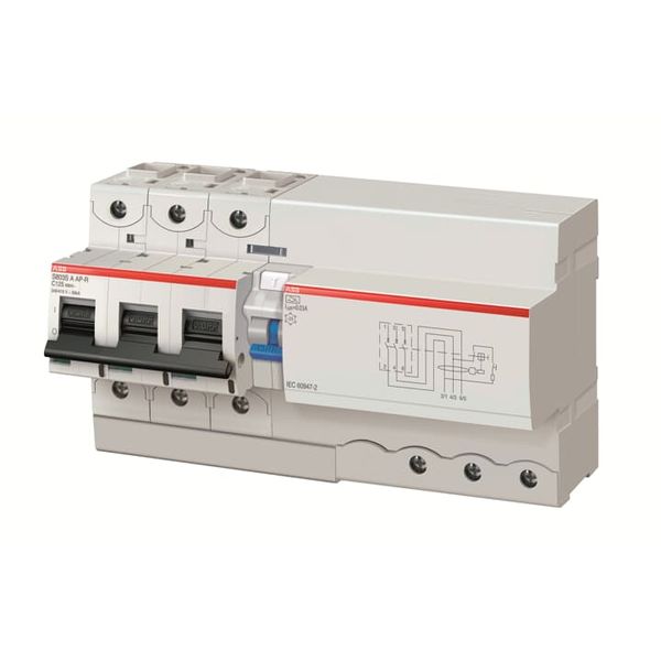 DS803S-C125/0.3A Residual Current Circuit Breaker with Overcurrent Protection image 1