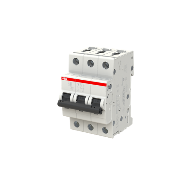 S203-C10 MTB Miniature Circuit Breaker - 3P - C - 10 A image 2