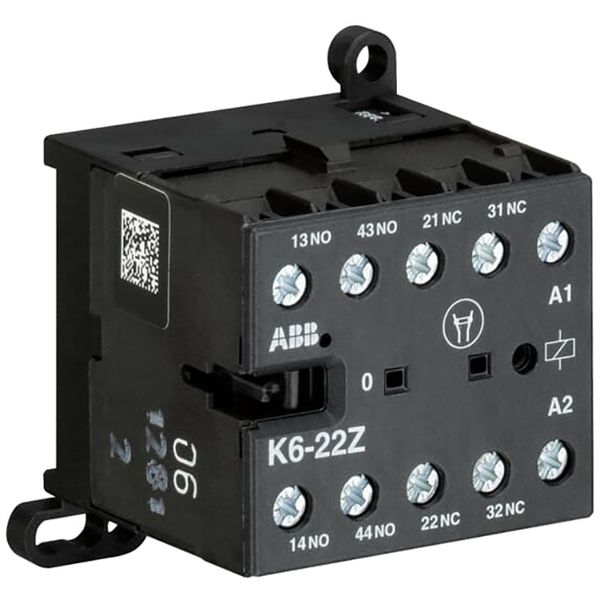 K6-22Z-02 Mini Contactor Relay 42V 40-450Hz image 1