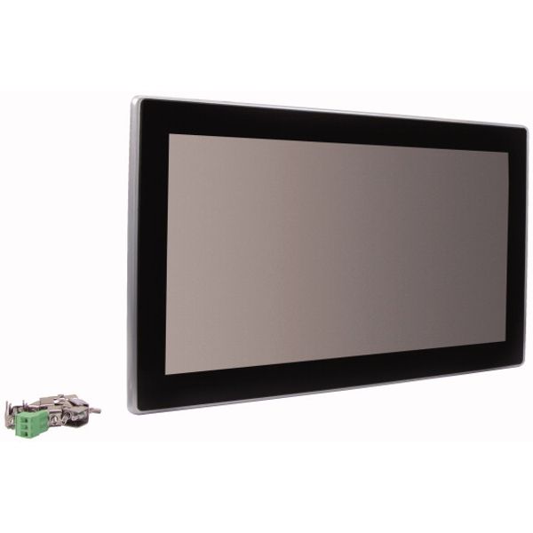User interface with PLC, 24VDC, 15.6-inch PCT widescreen display, 1366x768 pixels, 2xEthernet, 1xRS232, 1xRS485, 1xCAN, 1xSD card slot image 8