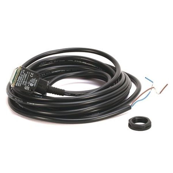 Allen-Bradley, 42EF-E1QZB-A2, PHOTOSWITCH Photoelectric Sensor, RightSight, Transmitted Beam, Infred, AC/DC, 2m (6.5ft) cable image 1