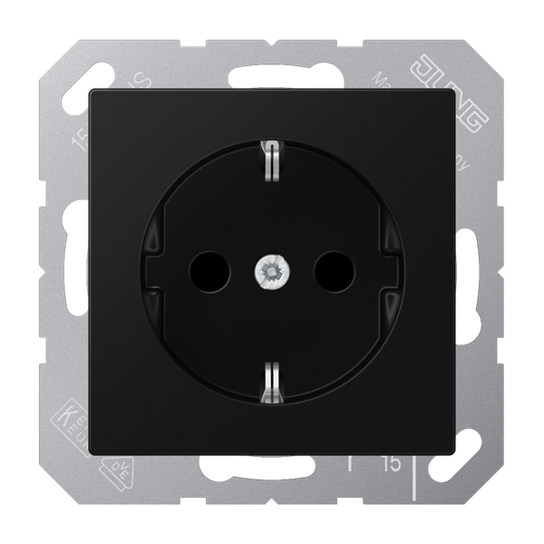 SCHUKO® socket 16 A / 250 V A1521BFKISWM image 1