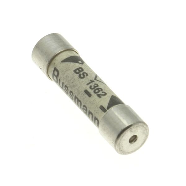 Fuse-link, Overcurrent NON SMD, 10 A, AC 240 V, BS1362 plug fuse, 6.3 x 25 mm, gL/gG, BS image 4