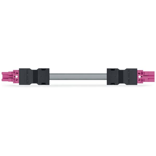 pre-assembled interconnecting cable B2ca Socket/plug pink image 4