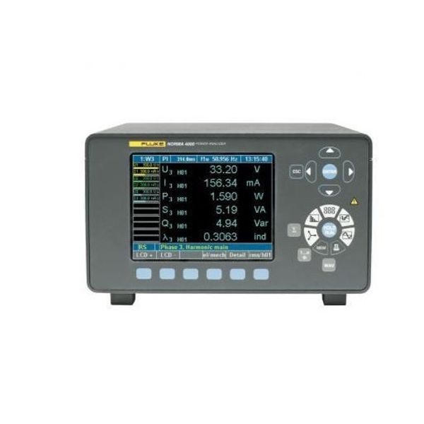 FLUKE-N4K 3PP42IP 3 PH N4k power analyzer w/42/IFC2 & PI1 image 1