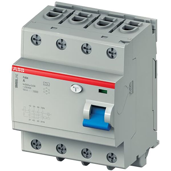 F404A-S63/0.1 Residual Current Circuit Breaker image 1