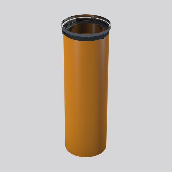 Anchoring tube D 172 H 500 colour: black image 2