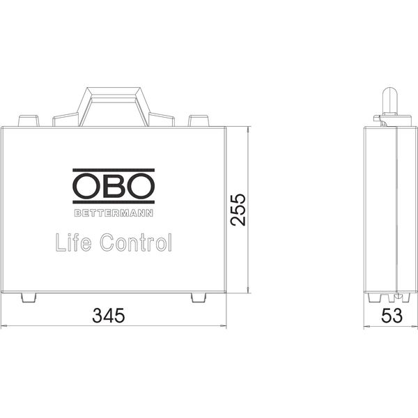 LFC Life Control Test. unit lightning barriers image 2