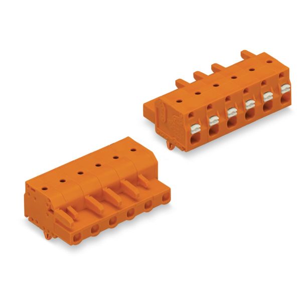 2231-703/008-000 1-conductor female connector; push-button; Push-in CAGE CLAMP® image 4