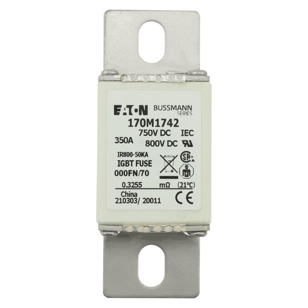 FUSE 350A 750V DC 000FN/70 AR CU image 31