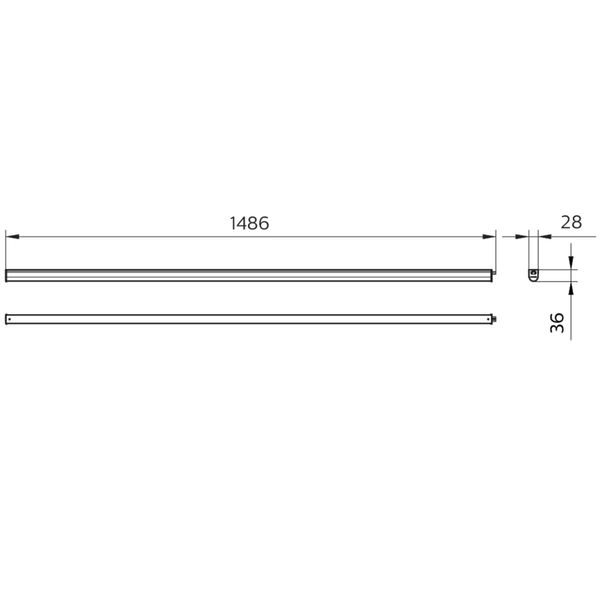 BN021C LED25S/840 L1500 image 1