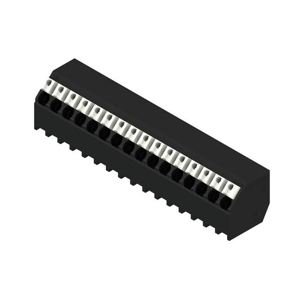 PCB terminal, 3.81 mm, Number of poles: 16, Conductor outlet direction image 2