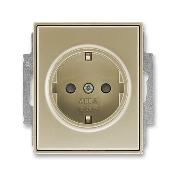 5518E-A03459 33 Socket outlet with earthing contacts, shuttered ; 5518E-A03459 33 image 1