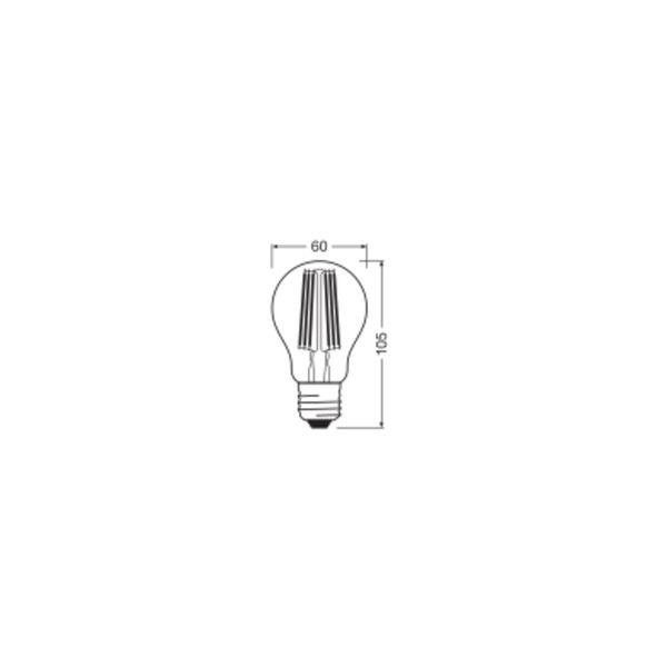 LED CLASSIC A ENERGY EFFICIENCY B DIM S 4.3W 827 Clear E27 image 8