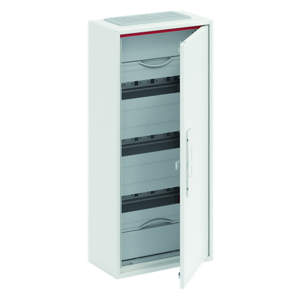 CA15RZ1 ComfortLine Compact distribution board, Surface mounting, 48 SU, Isolated (Class II), IP44, Field Width: 1, Rows: 4, 800 mm x 300 mm x 160 mm image 1