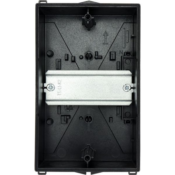 Insulated enclosure, HxWxD=160x100x145mm, +mounting rail image 55