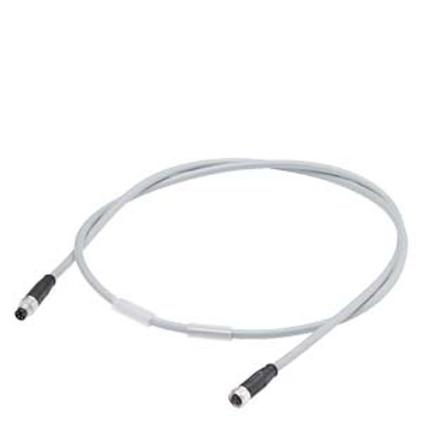 Power cable M8, PUR cable both ends... image 1
