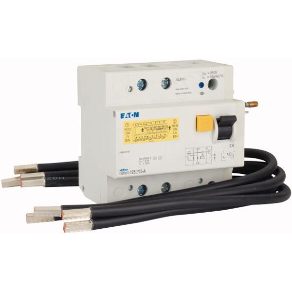 Residual-current circuit breaker trip block for AZ, 125A, 2p, 500mA, type A image 4