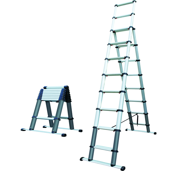 Aluminum telescopic stairs 3.0 m image 2