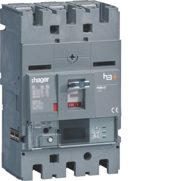 Moulded Case Circuit Breaker h3+ P250 Energy 3P3D 250A 25kA FTC image 1