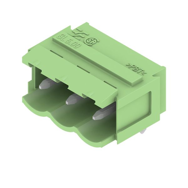 PCB plug-in connector (board connection), 5.00 mm, Number of poles: 3, image 2