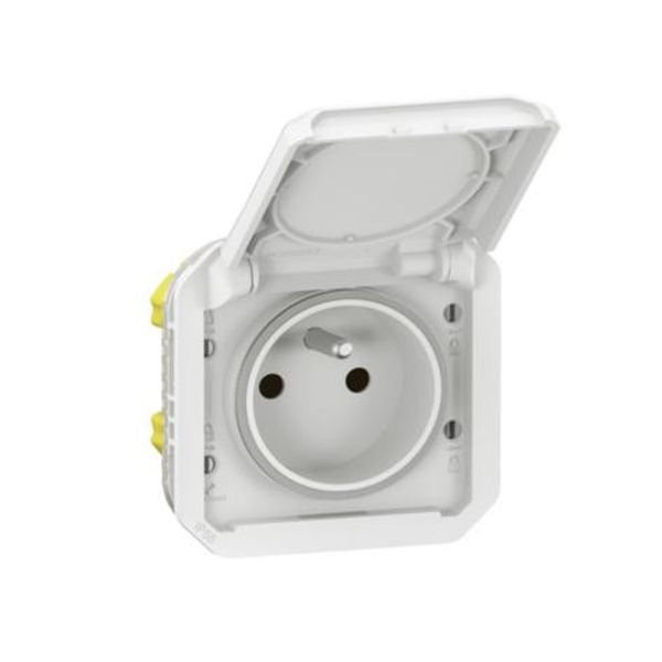 Plexo™ - French standard socket outlet - White - mechanism image 1