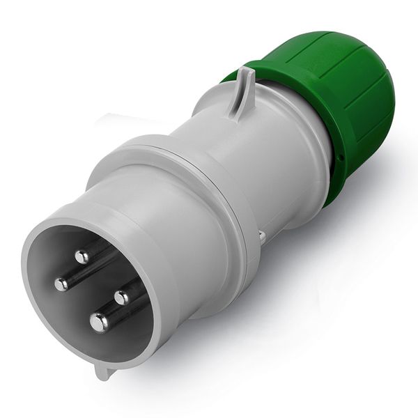 PLUG 16A 3P+N+E 10h >50V 100-300Hz GREEN image 4