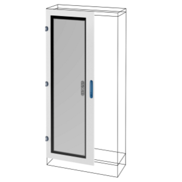 GLASS DOOR - QDX 630/1600 H - 850X1800MM image 1