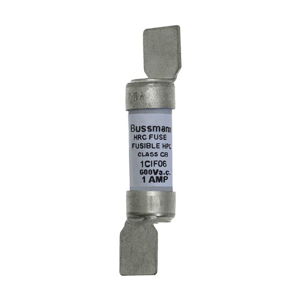 Fuse-link, LV, 1 A, AC 600 V, DC 250 V, HRCI-CB, 14 x 61 mm, CSA image 2