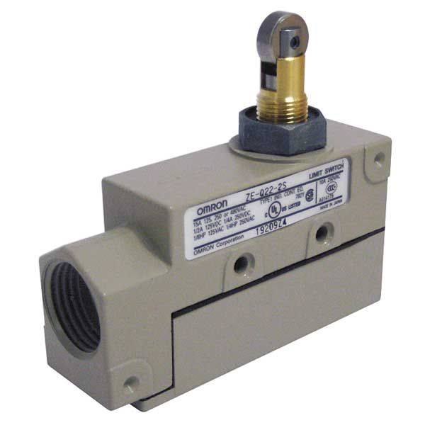 Enclosed switch, cross roller plunger, SPDT, 15A image 4