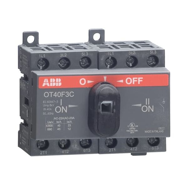 OT40F3U SWITCH-DISCONNECTOR image 2