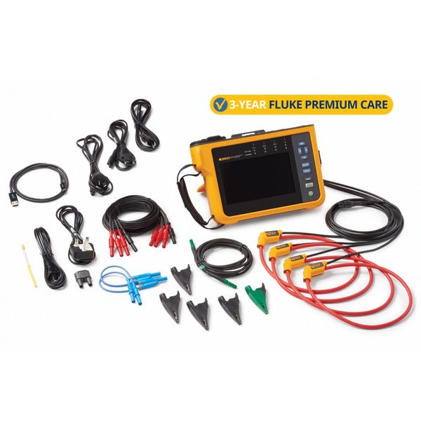 FLK-1777/FPC 3YR EU Fluke 1777 Three-Phase Power Quality Analyzer with 3-Year  Premium Care bundle image 1