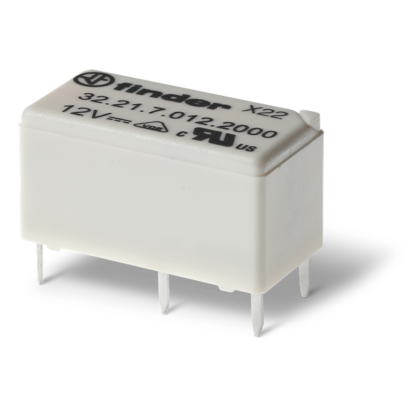 Subminiature PCB Rel. 1NO 6A/5VDC Sensitive, 200 mW/AgCdO (32.21.7.005.2300) image 2