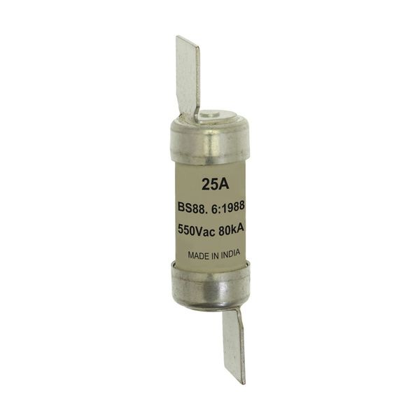 Fuse-link, LV, 25 A, AC 550 V, BS88/F1, 14 x 59 mm, gL/gG, BS image 13