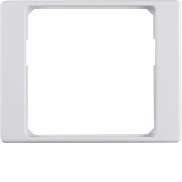 Adapter ring for centre plate 50 x 50 mm Arsys polar white, glossy image 1