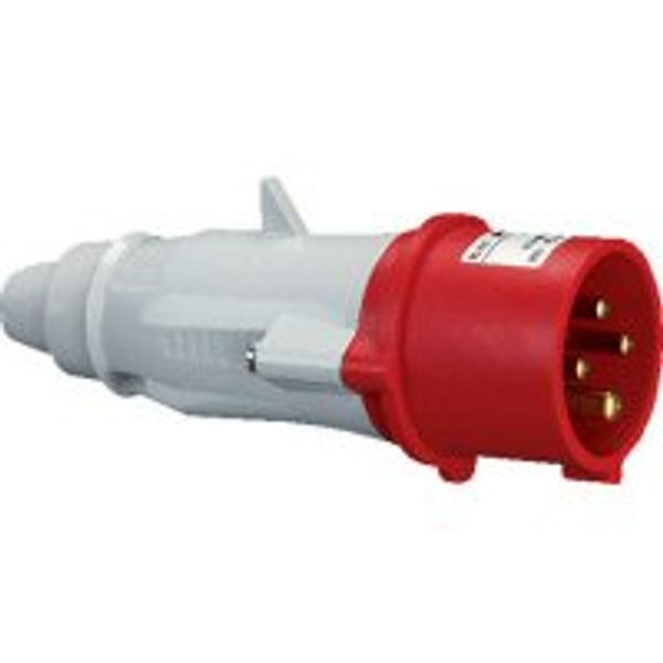 STRAIGHT PLUG 16A 3P+E 480/500V IP44 image 1