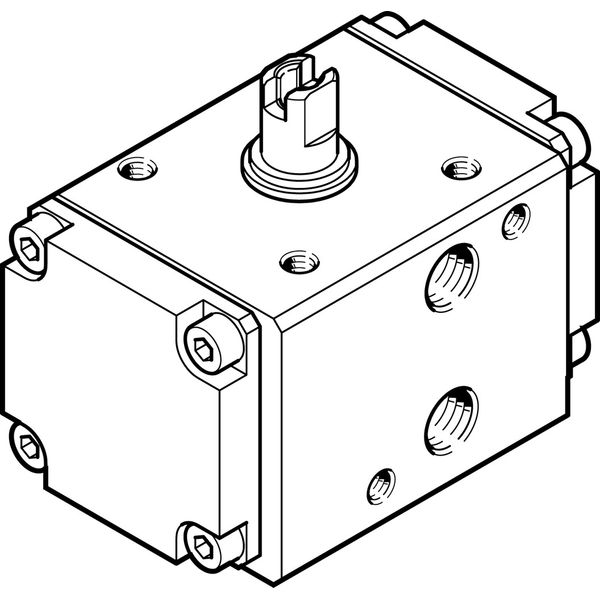 DAPS-0008-090-R-F03 Quarter turn actuator image 1