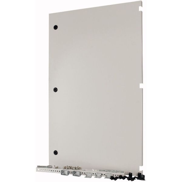 Door, section wide, Box Solution, for HxW=1000x600mm, IP55, grey image 4