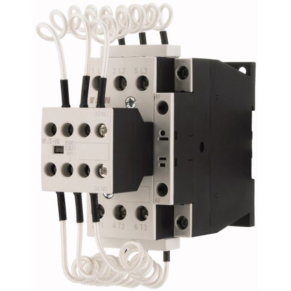 Contactor for capacitors, with series resistors, 25 kVAr, 24 V 50/60 Hz image 2