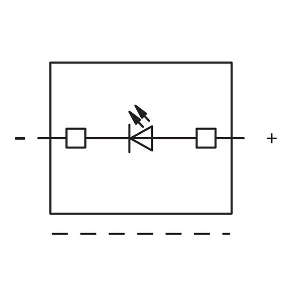 Component plug for carrier terminal blocks 2-pole gray image 4