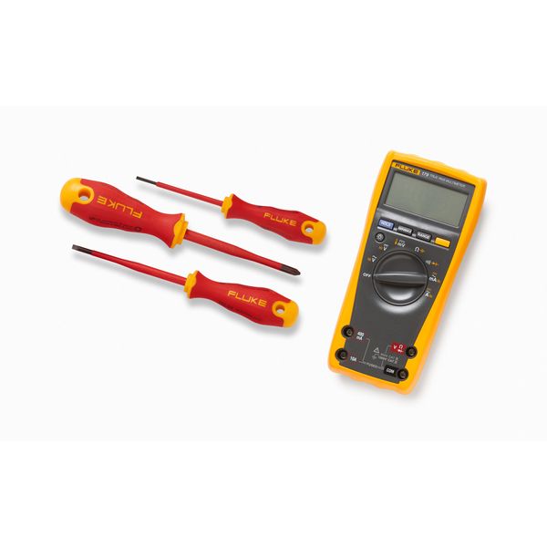 IB179L-EGFID Fluke 179 True-RMS Digital Multimeter + ISLS3 + ISLS5 + IPHS2 image 1