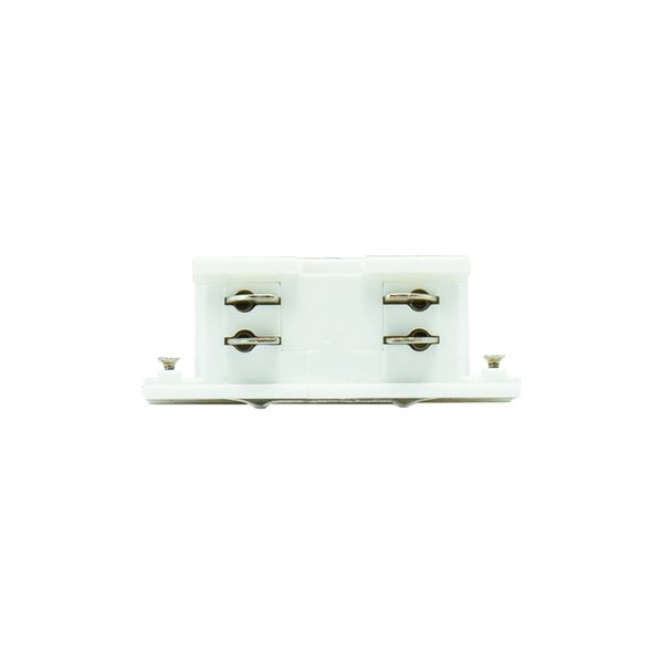 SPS Recessed connector straight white  SPECTRUM image 2