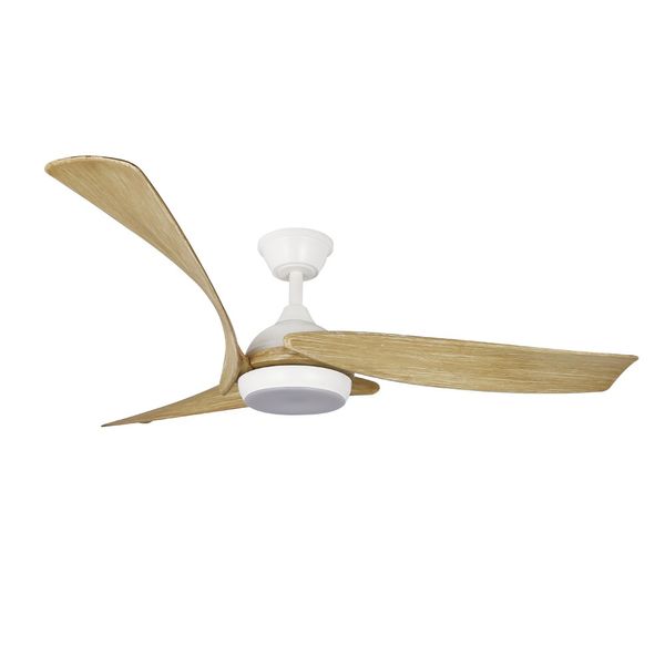 Enna LED Ceiling Fan 24W 2400Lm CCT Dim White image 1