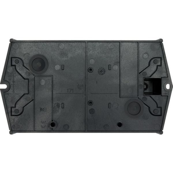 Insulated enclosure, HxWxD=160x100x145mm, +mounting plate image 52